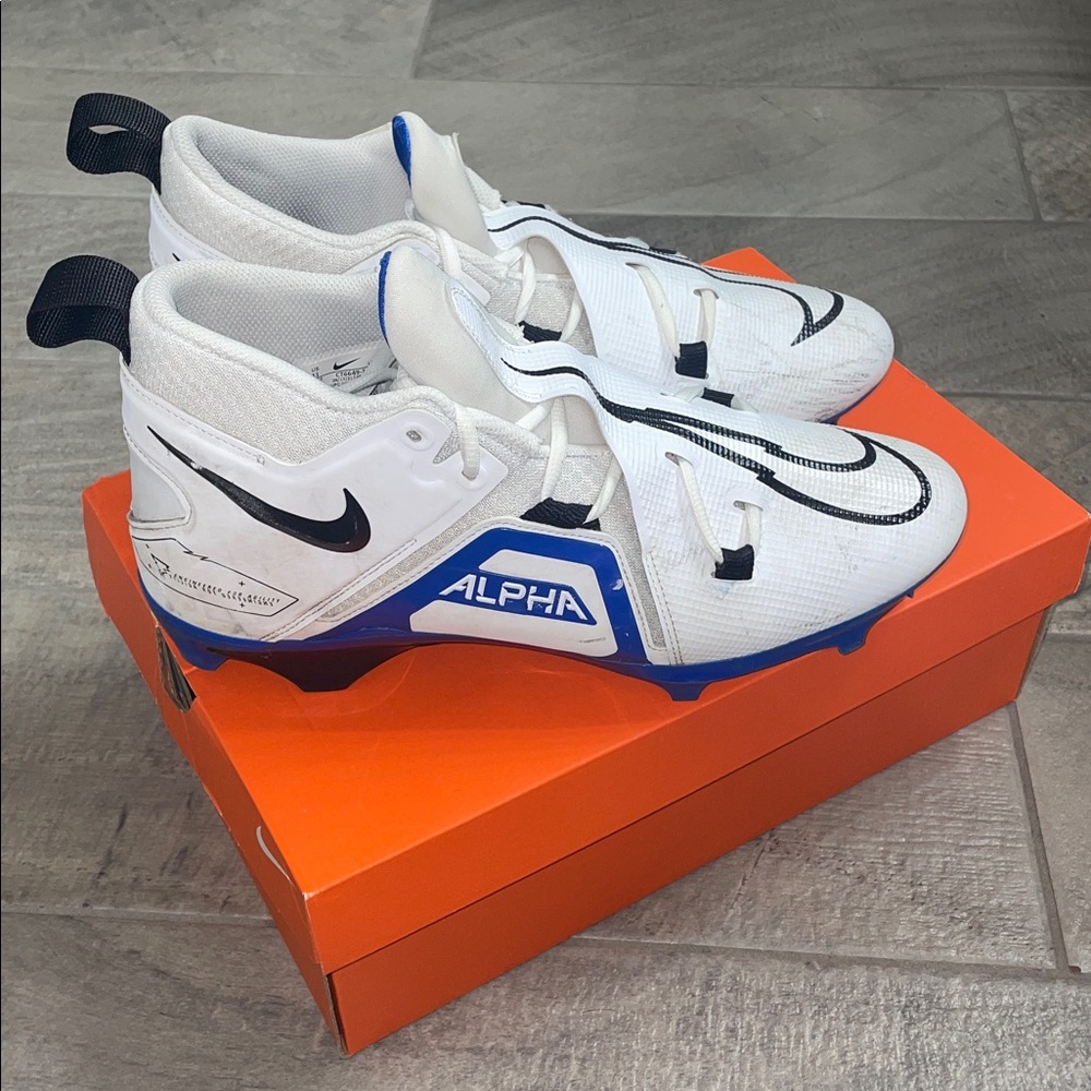 Nike Alpha Menace Pro 3 Football Cleats, Men’s Size 11 - Picture 2 of 10
